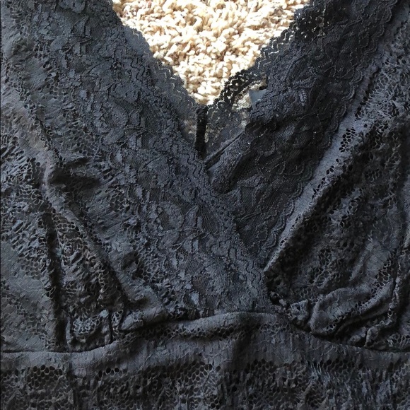 Black Lace Top - Picture 2 of 2